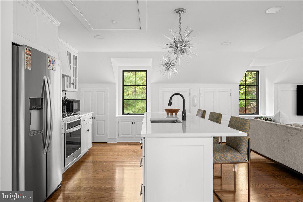 6450 Old Carversville Road New Hope, PA 18938 - Photo 79 of 89 a kitchen with a refrigerator and a sink
