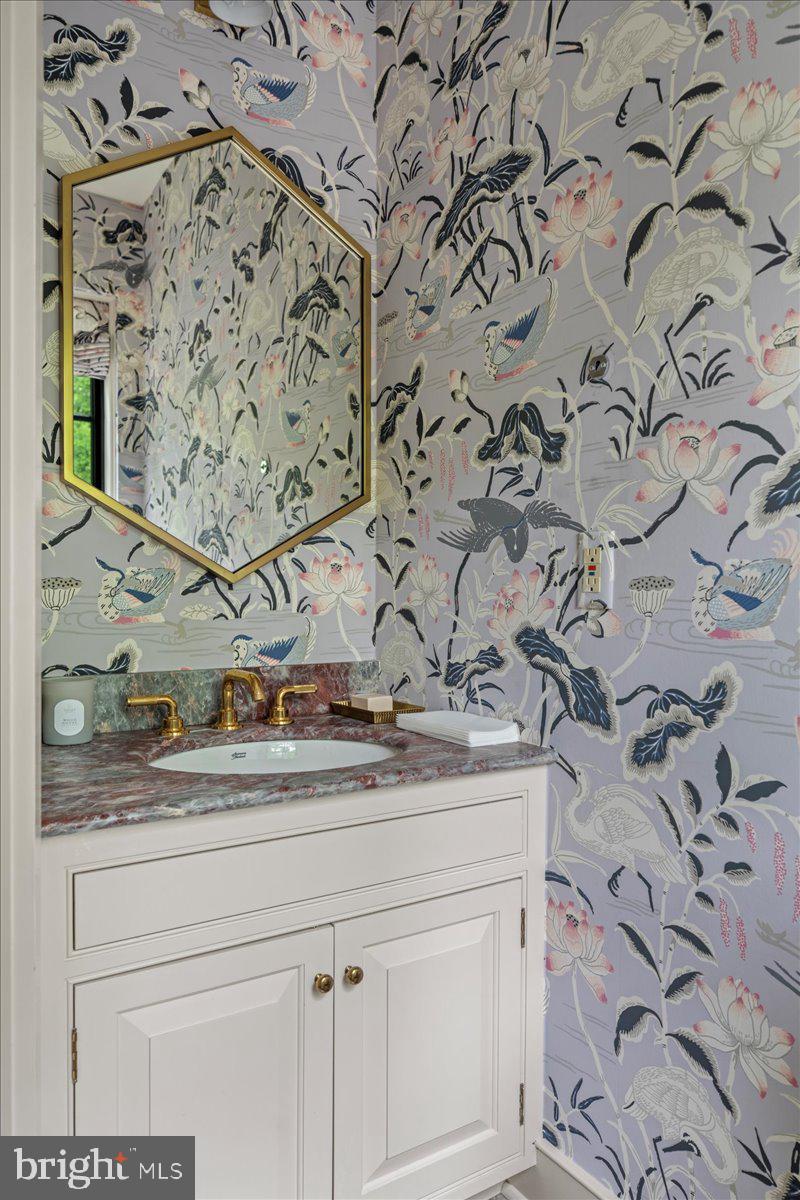 6450 Old Carversville Road New Hope, PA 18938 - Photo 10 of 89 Foyer Powder Room