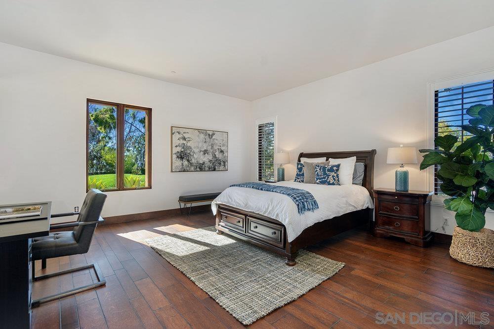 6702 St Andrews Road Rancho Santa Fe, CA 92067 - Photo 14 of 17 a bedroom with a bed and a window