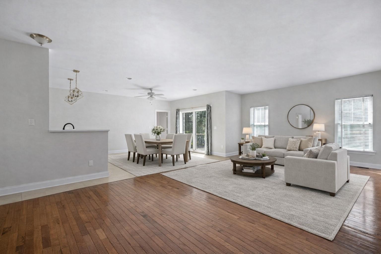 28751 Valley View Lane Lewes, DE 19958 - Photo 15 of 38 Virtually staged living and dining room