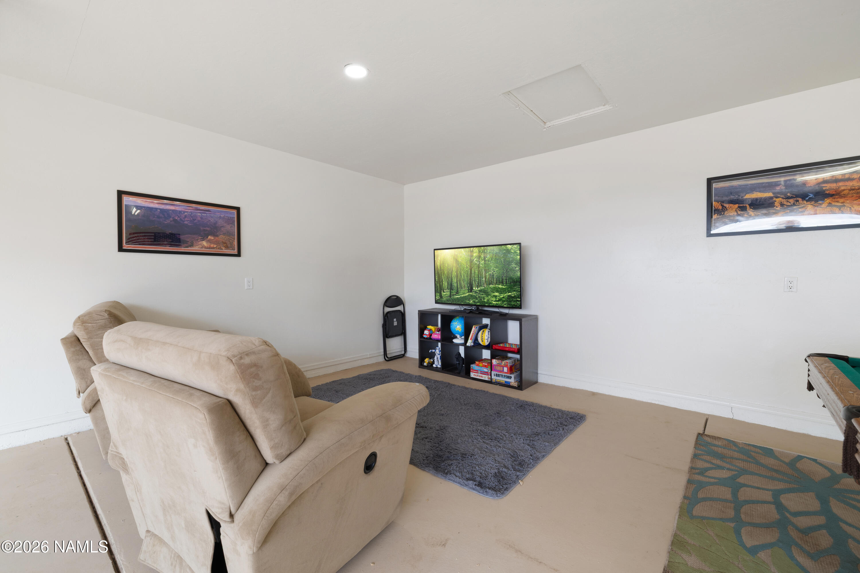 3097 Whitetail Loop Williams, AZ 86046 - Photo 28 of 46 Finished Garage/ Game Room