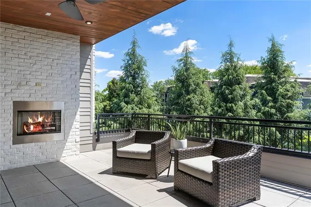 a view of a kitchen with a sink