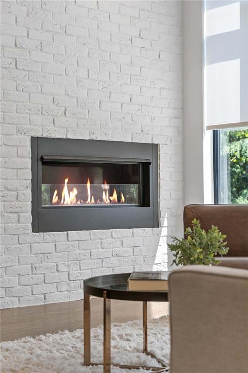 914 Lenox Boulevard Atlanta, GA 30324 - Photo 8 of 48 a bathroom with a sink and a mirror