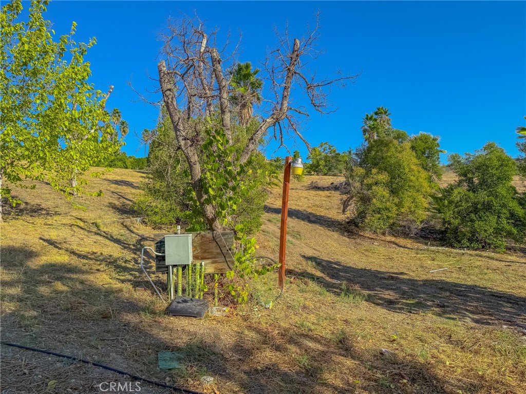 32265 Sapphire Street Mentone, CA 92359 - Photo 32 of 33 a view of a yard with wooden fence