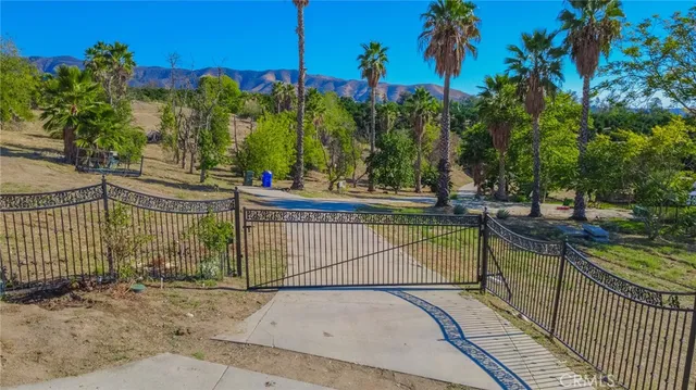 a view of a balcony with plants