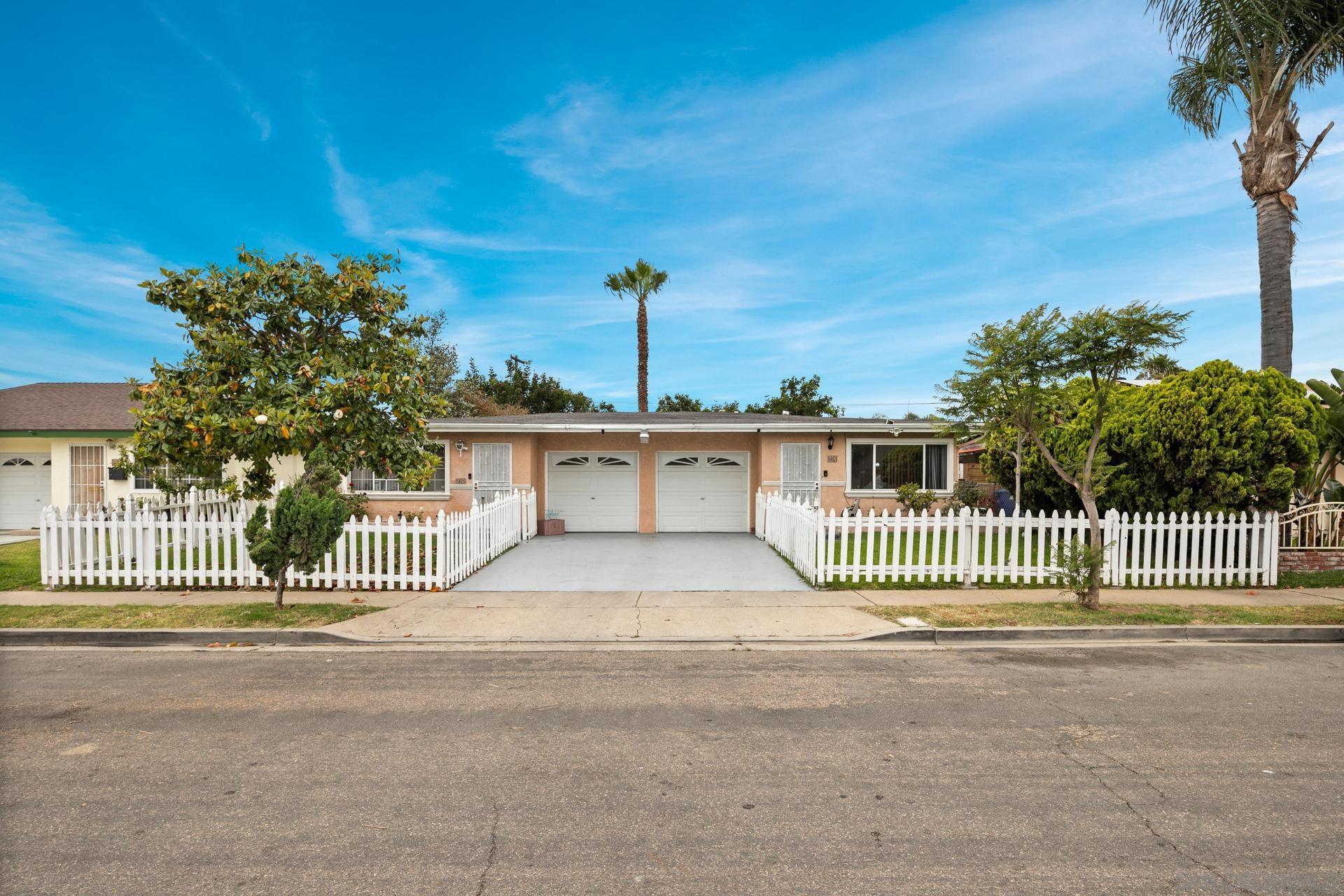 563 Madrona Street Chula Vista, CA 91910 - Photo 2 of 41 a front view of a house with a garden