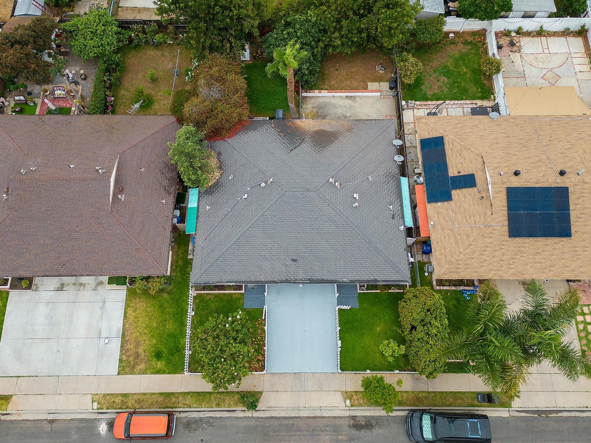 563 Madrona Street Chula Vista, CA 91910 - Photo 40 of 41 an aerial view of a house with a garden and plants
