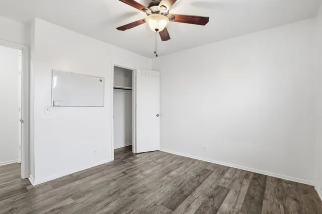 wooden floor in an empty room