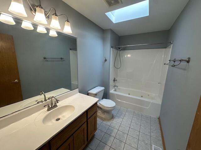 9924 Lands End Munster, IN 46321 - Photo 29 of 42 a bathroom with a sink a toilet and shower