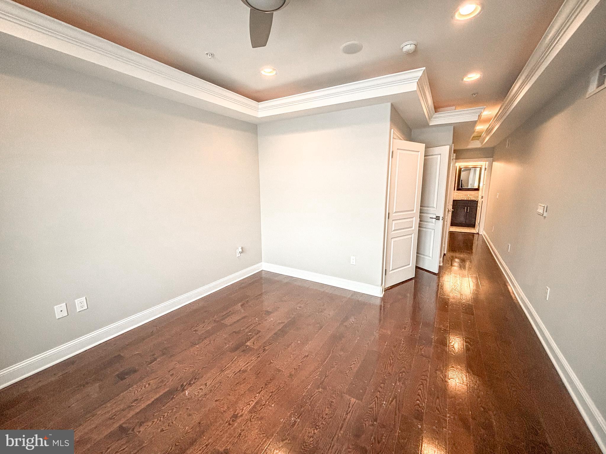 1526 South Cleveland Street Philadelphia, PA 19146 - Photo 16 of 30 wooden floor in an empty room with a window