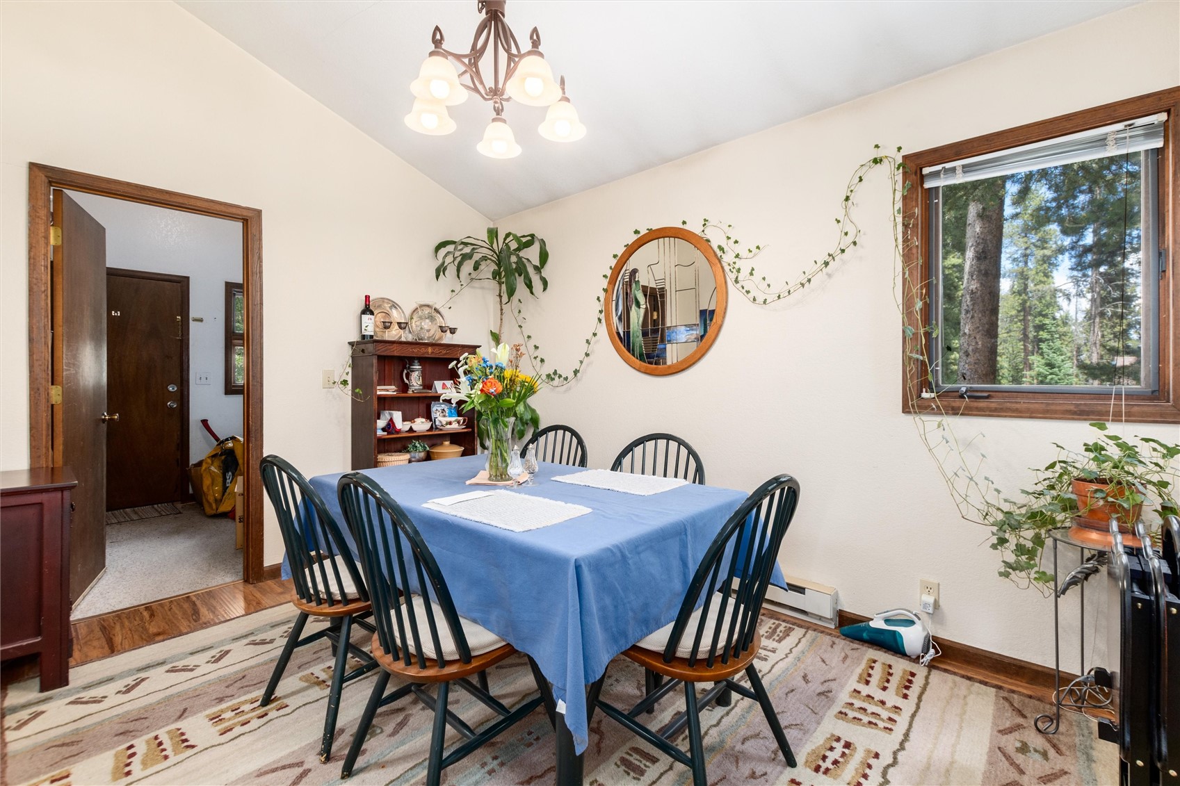 5629 Barton Road Breckenridge, CO 80424 - Photo 15 of 30 A formal dining room opens to an expansive mudroom/pantry with a secondary entrance.