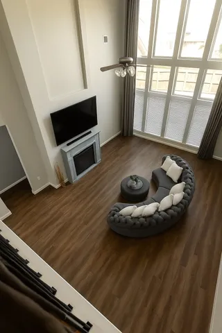 a kitchen with stainless steel appliances granite countertop a stove and a refrigerator