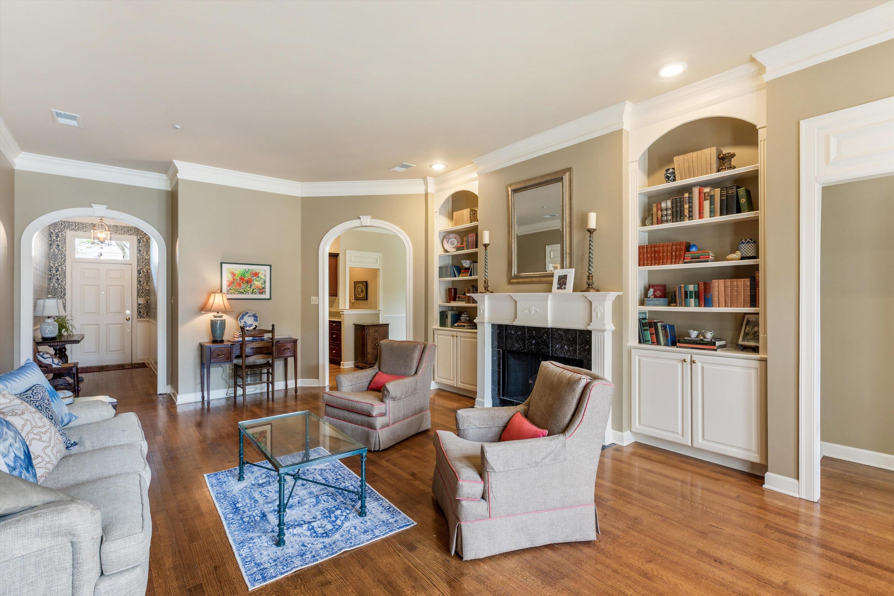 1707 Wainwright Court Collierville, TN 38017 - Photo 3 of 24 a living room with fireplace furniture and decor
