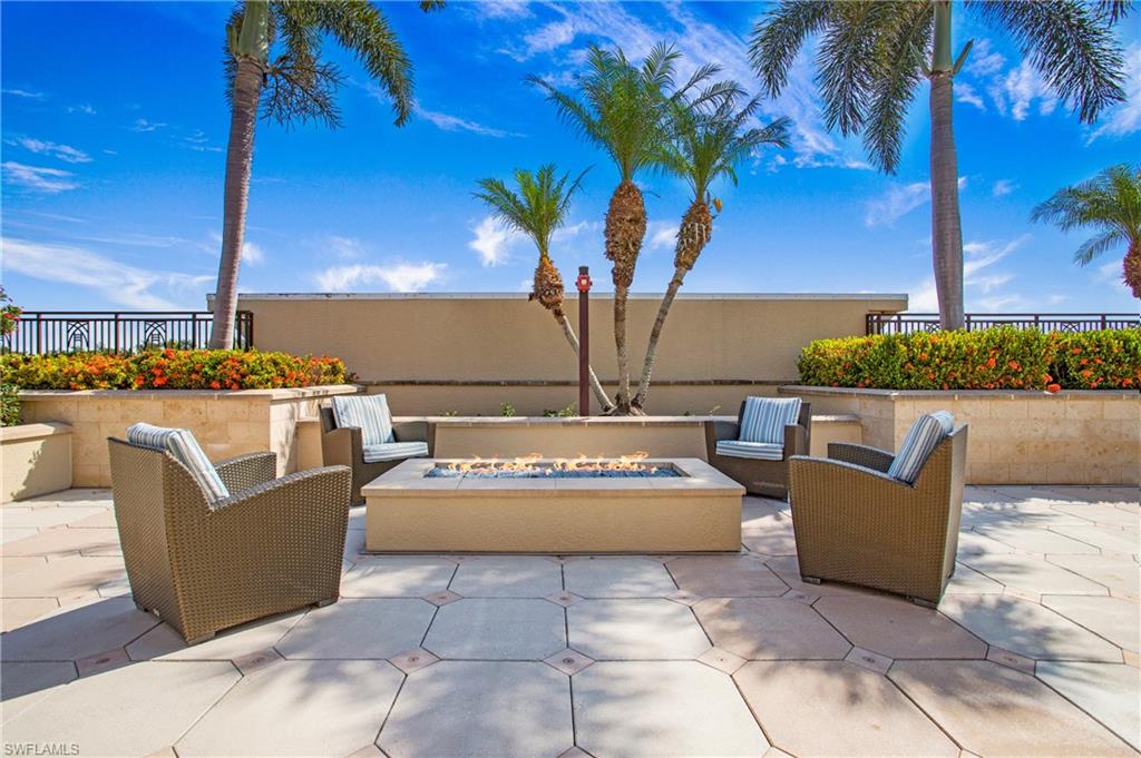 9123 Strada Place, Unit 7307 Naples, FL 34108 - Photo 39 of 49 a view of a terrace with furniture