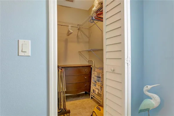 a view of walk in closet