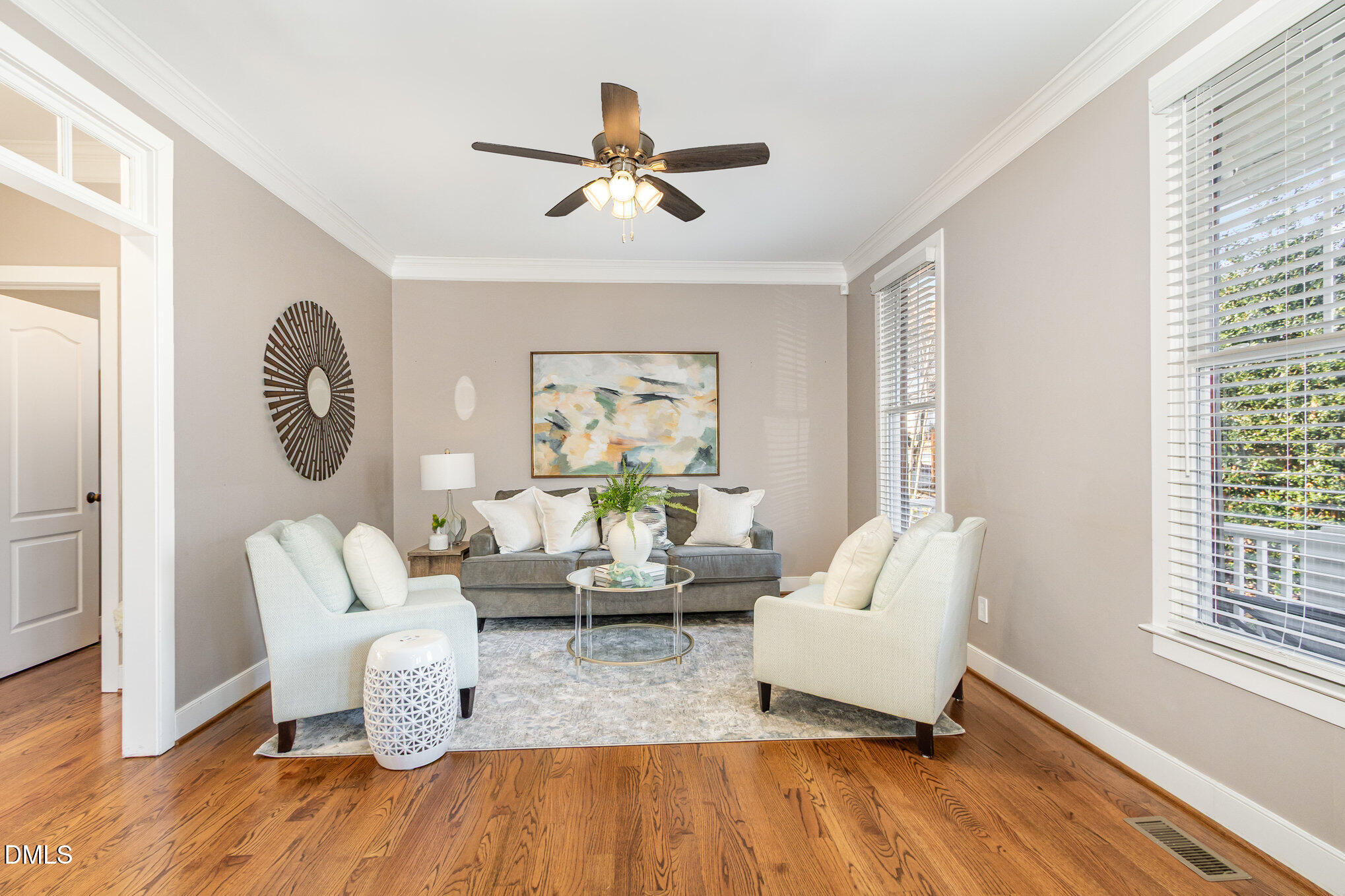 1340 Courtland Drive Raleigh, NC 27604 - Photo 7 of 42 a living room with furniture and a window