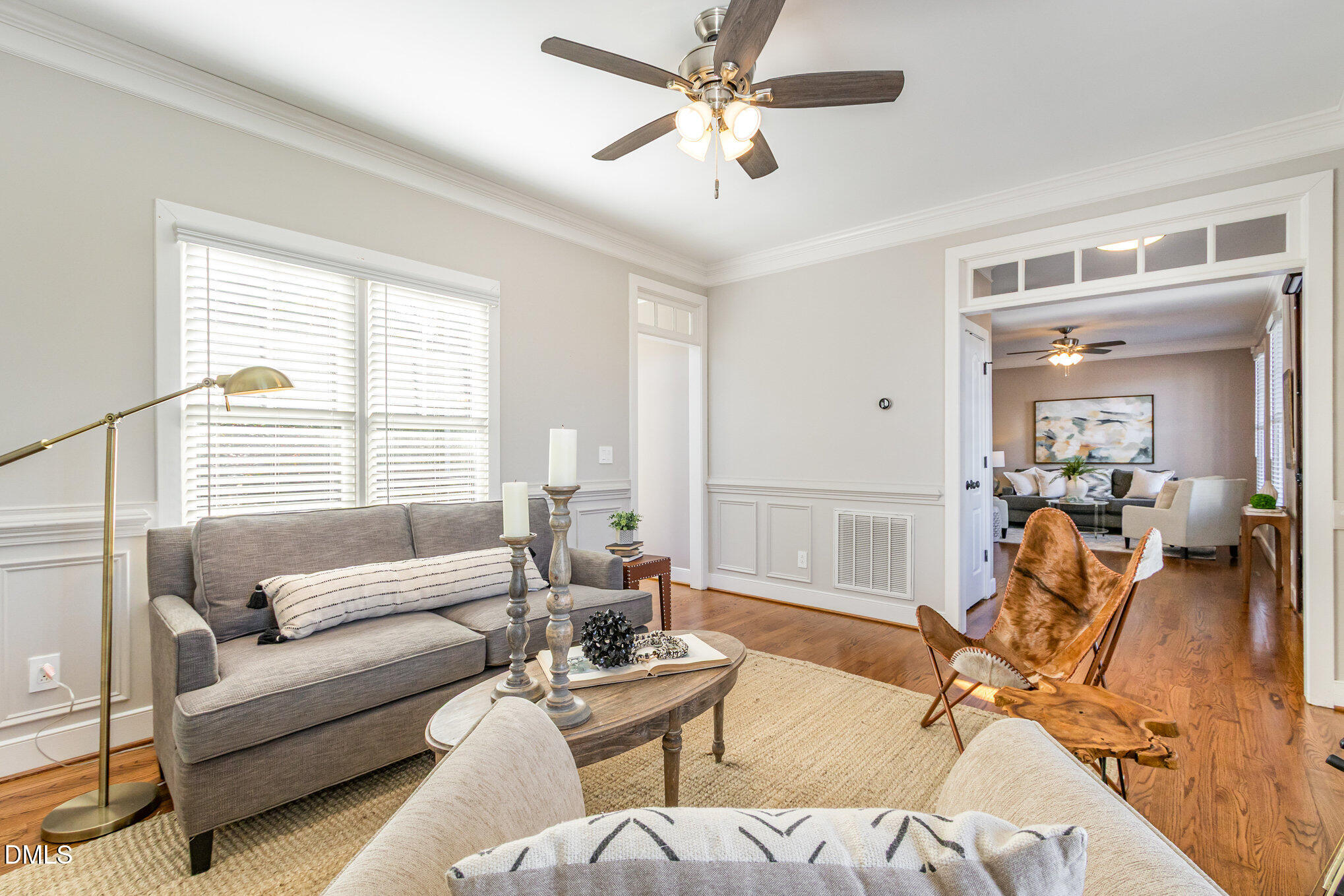 1340 Courtland Drive Raleigh, NC 27604 - Photo 10 of 42 a living room with furniture and a large window
