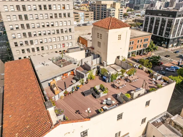 a view of a balcony with outdoor space