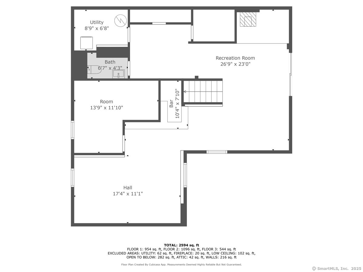 122 Old Post Road Old Saybrook, CT 06475 - Photo 31 of 40 Lower level