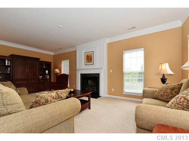 729 Warwick Way Fort Mill, SC 29708 - Photo 4 of 16 a living room with furniture window and a fireplace