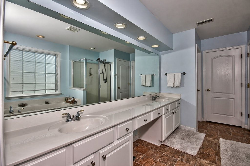 5448 Wind Mountain Lane Raleigh, NC 27613 - Photo 17 of 25 Master Bathroom