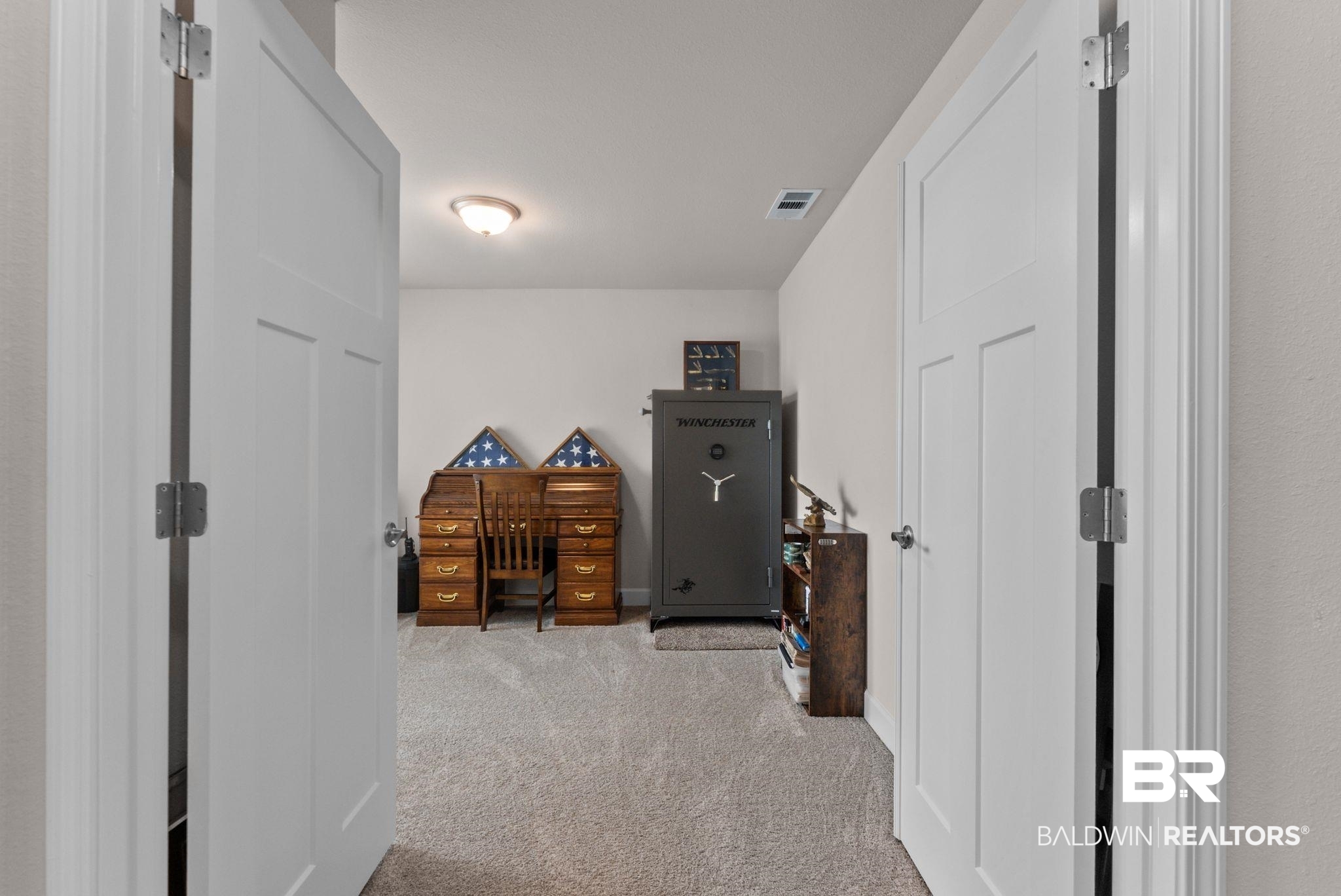 692 Mayflower Drive Foley, AL 36535 - Photo 26 of 40 Office featuring light carpet and baseboards