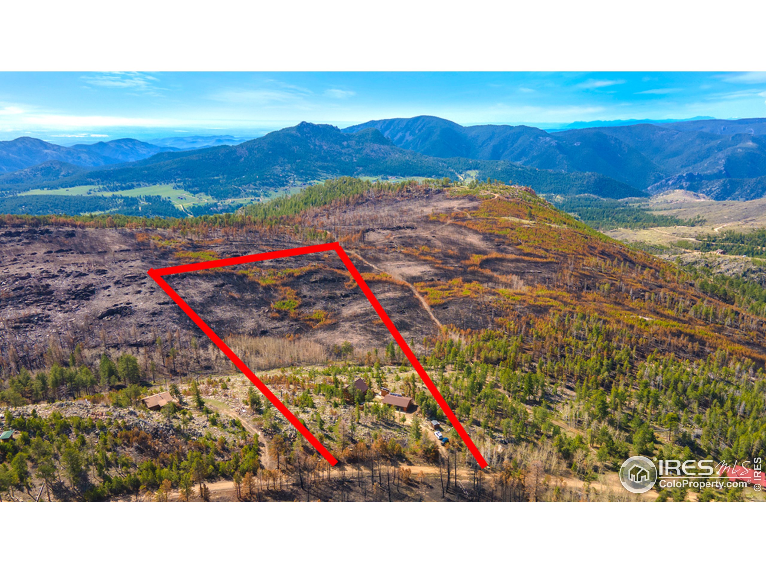 1075 Meadows Drive Drake, CO 80515 - Photo 26 of 30 a view of city and mountain