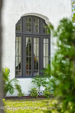 a view of entrance gate of the house