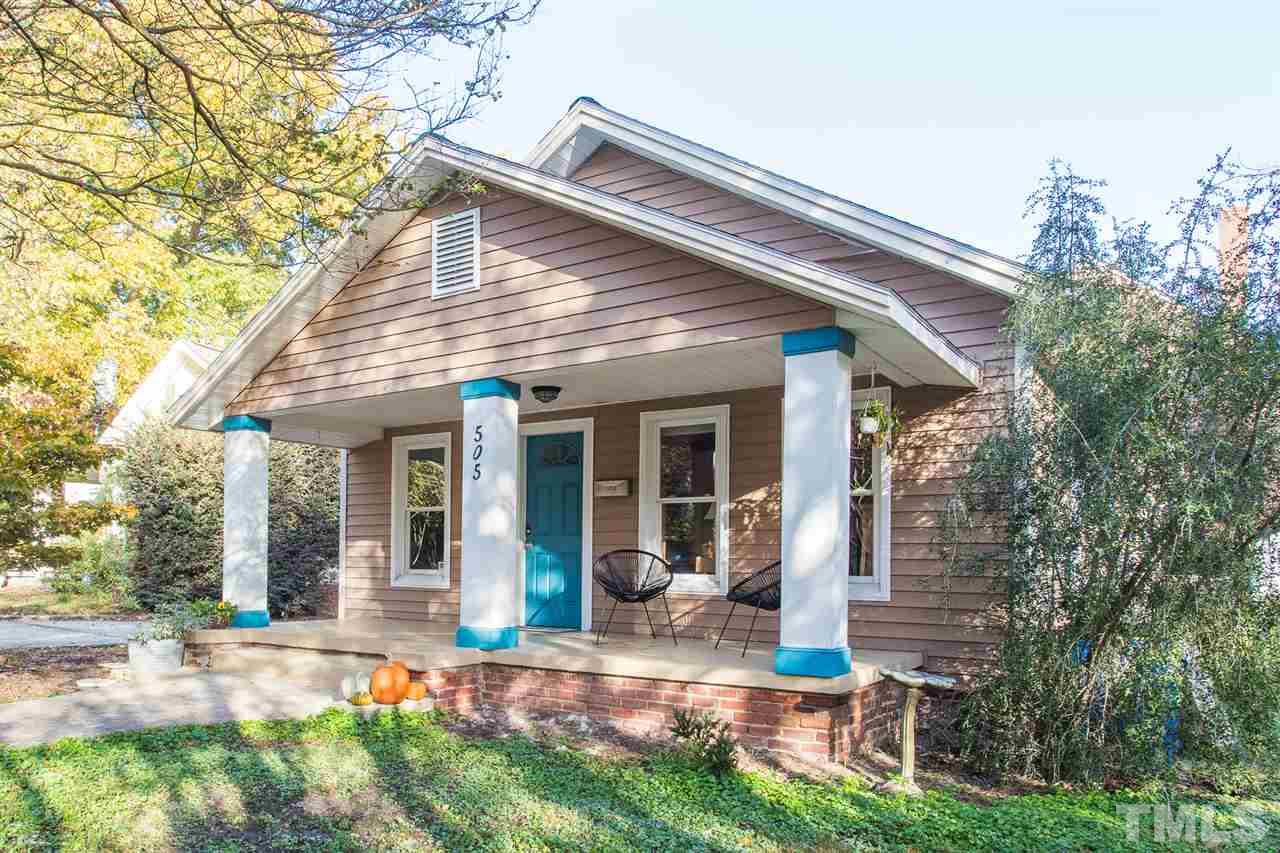505 Holden Street Raleigh, NC 27604 - Photo 21 of 21 front view of a house with a yard