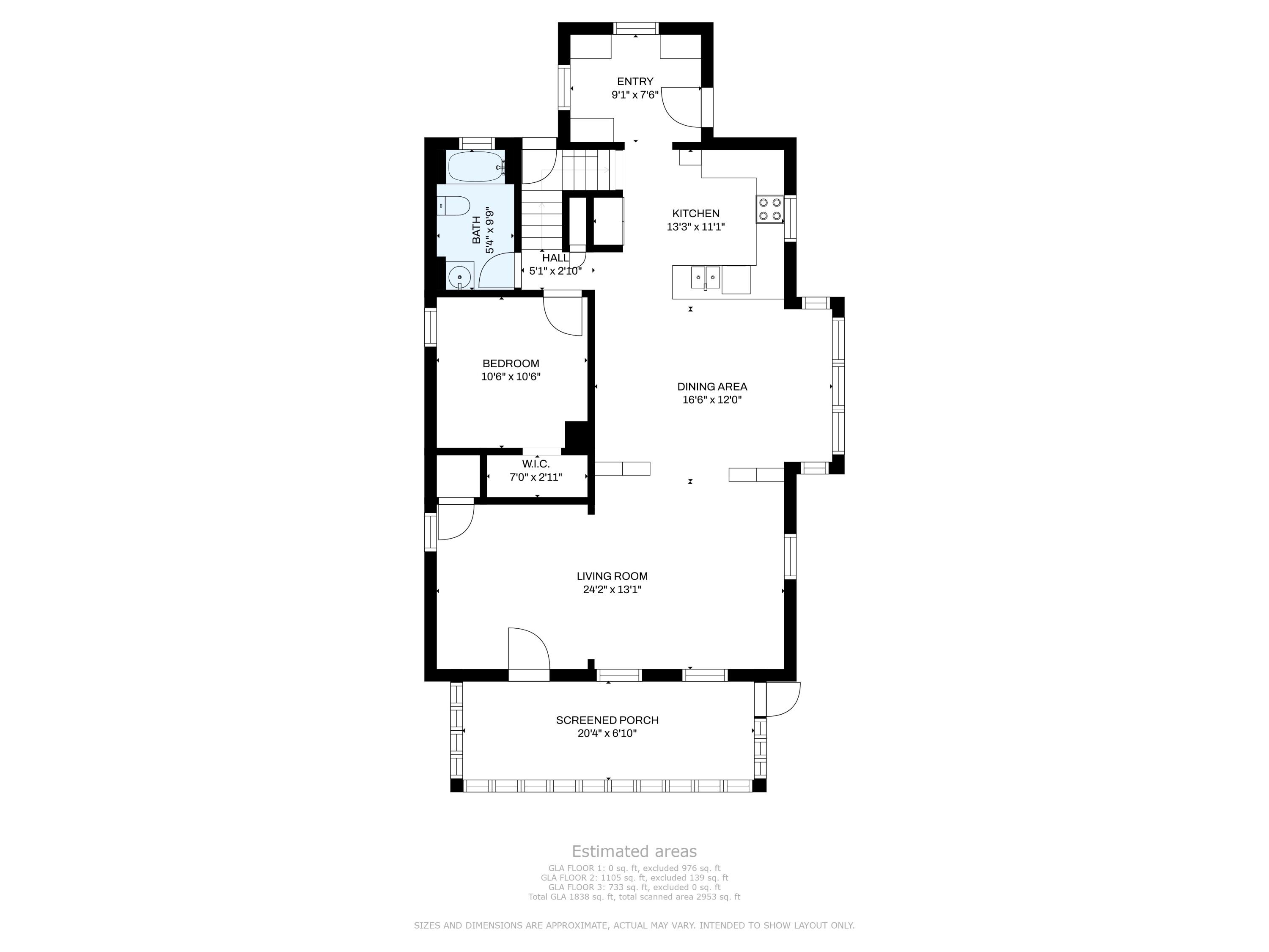 519 River Street Spring Lake, MI 49456 - Photo 54 of 57 1-Floorplan #1