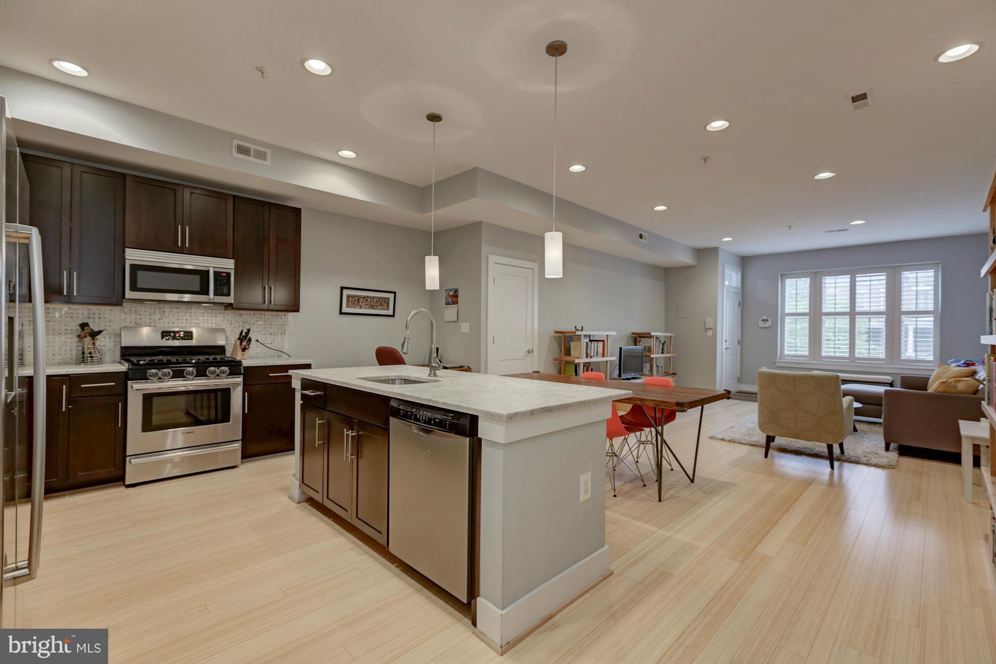 1202 Fairmont Street Northwest, Unit 2 Washington, DC 20009 - Photo 13 of 26 Entertainer's dream layout