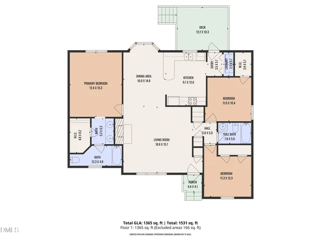 $309,900 | 6236 Bridgemont Lane, Willow Spring, NC 27592