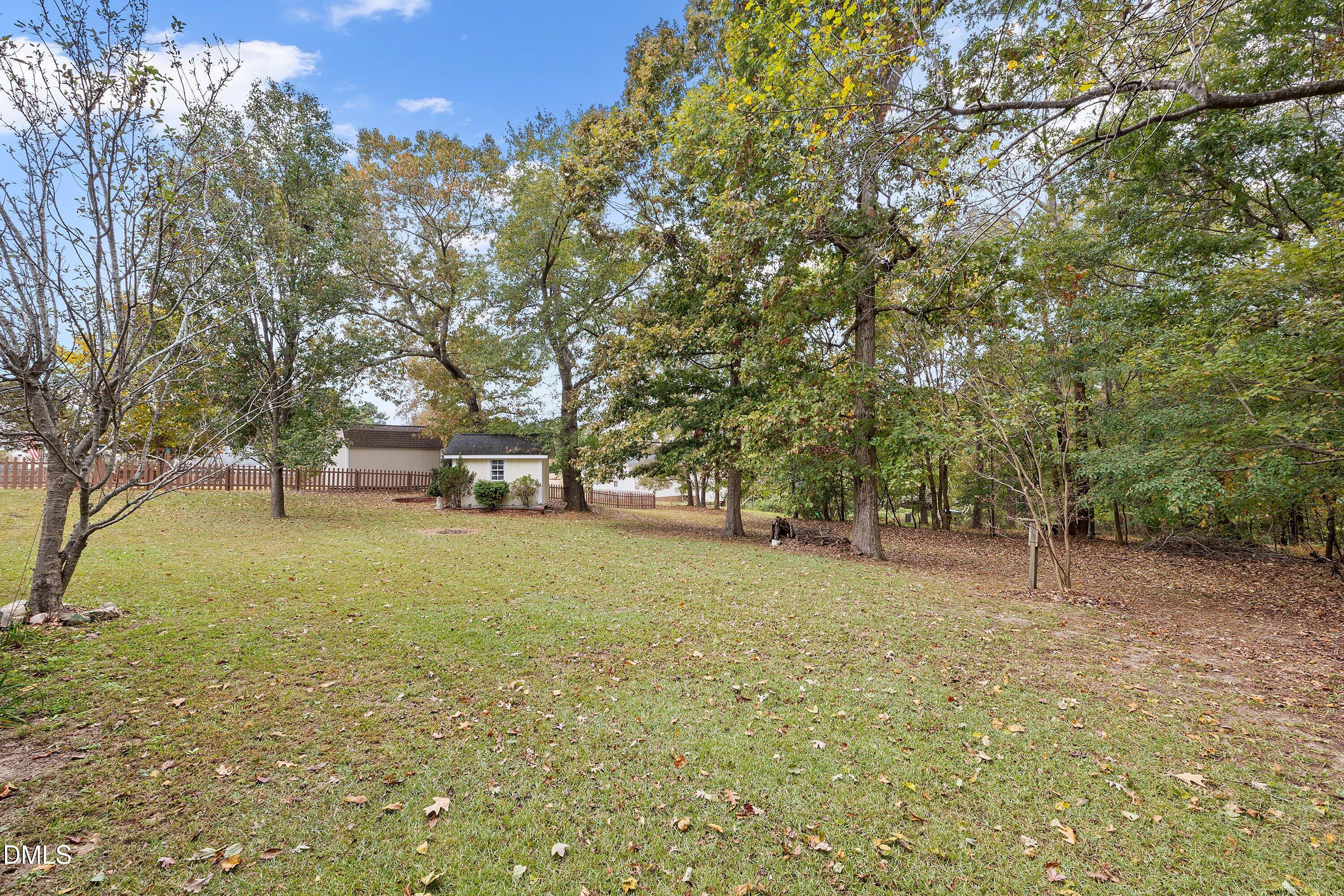 6236 Bridgemont Lane Willow Spring, NC 27592 - Photo 22 of 29 backyard