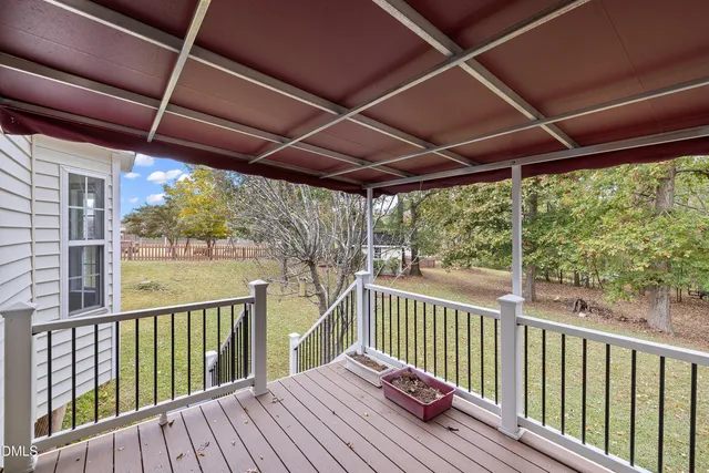 a house with trees in front of it
