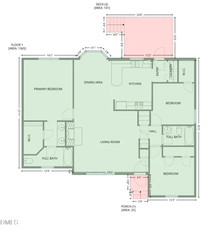 $309,900 | 6236 Bridgemont Lane, Willow Spring, NC 27592