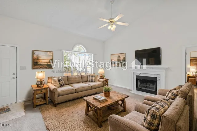 a picture of a person on a wall