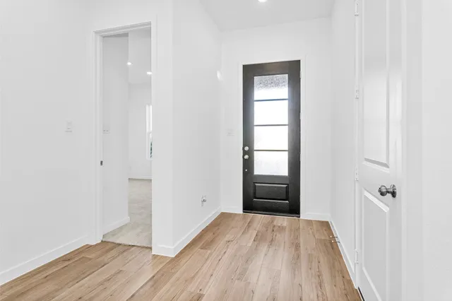 wooden floor in an empty room