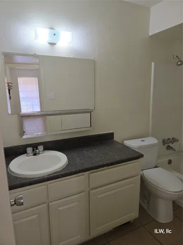 a bathroom with a window