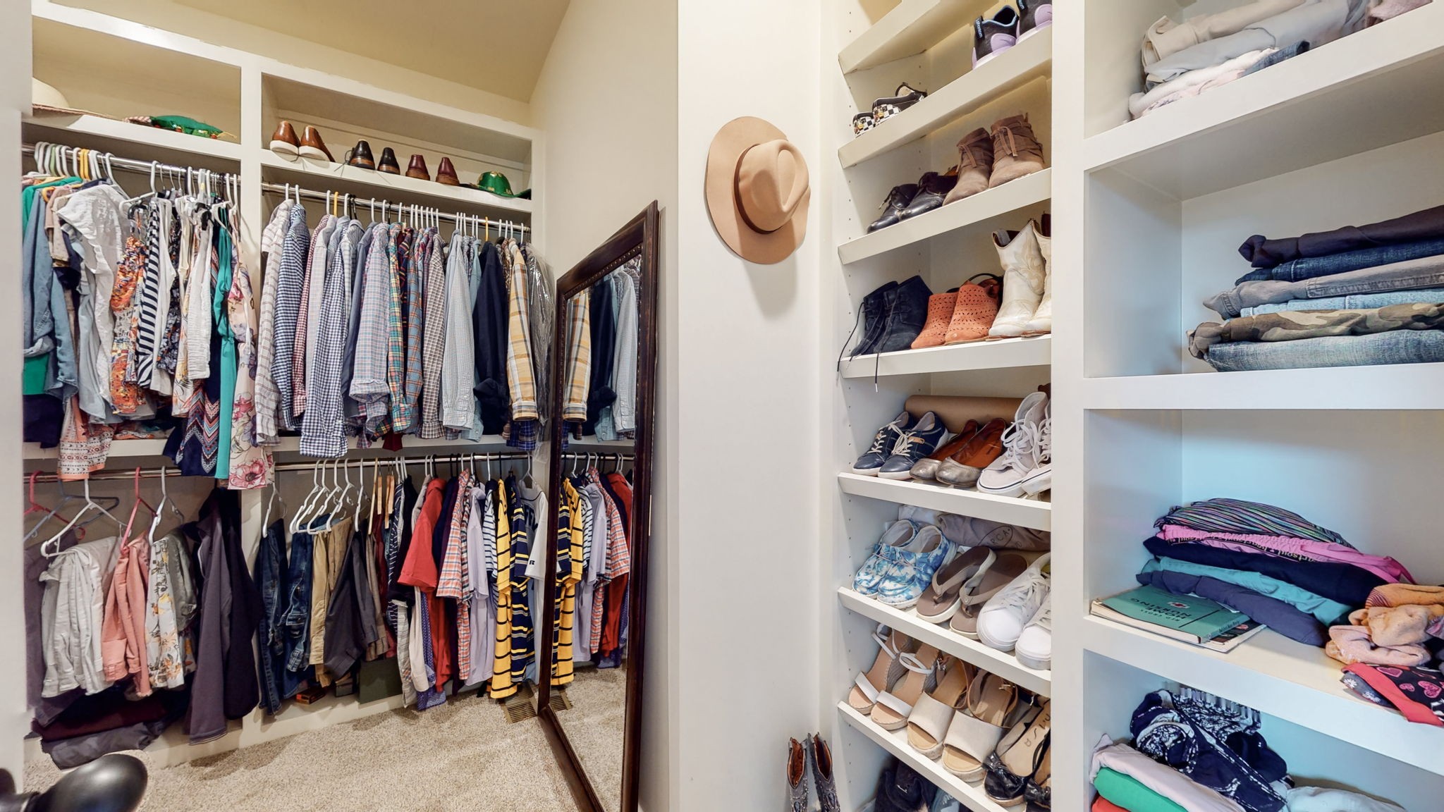4017 Merryman Lane Murfreesboro, TN 37127 - Photo 28 of 62 a view of walk in closet with clothes and shoes