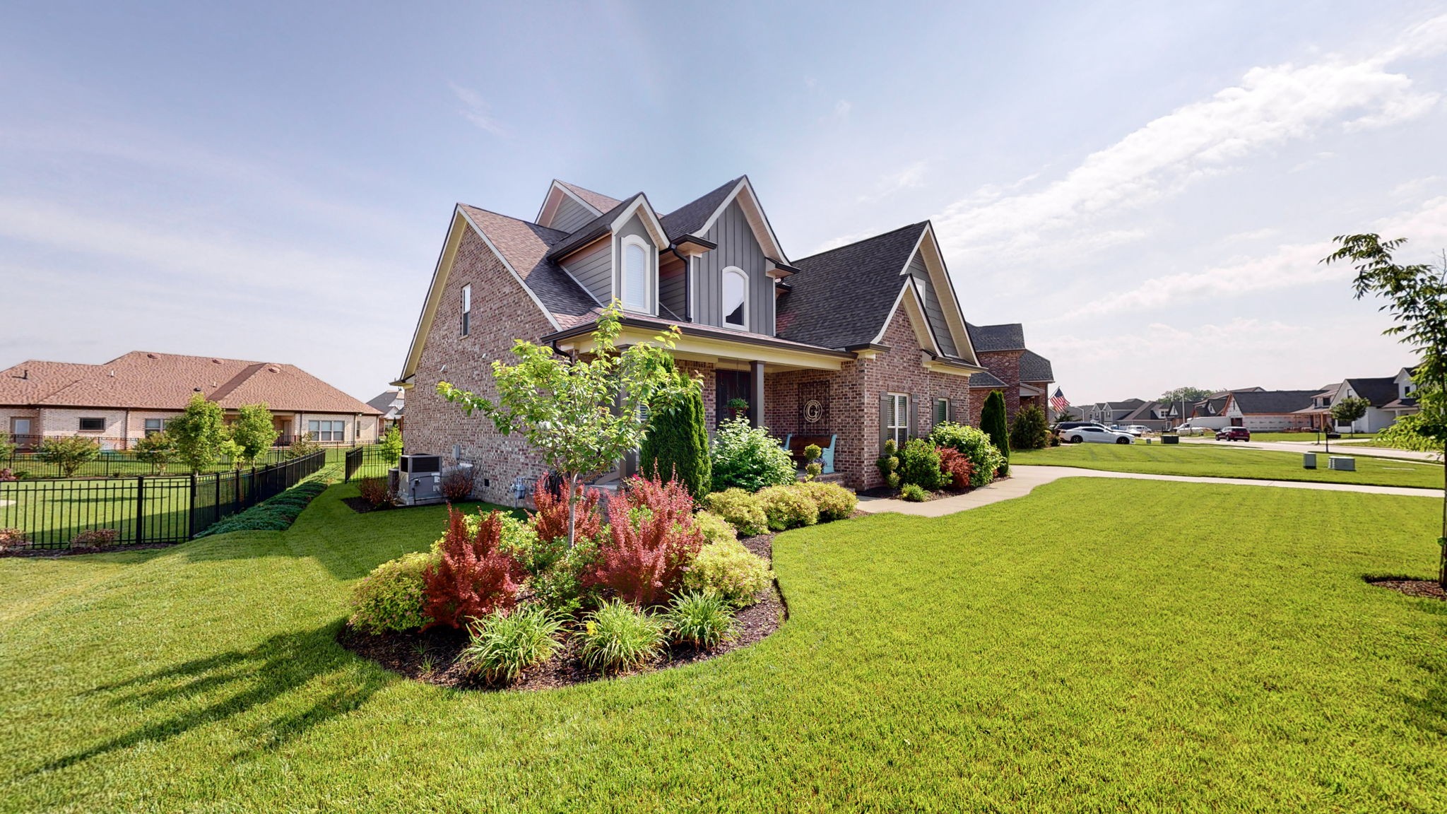4017 Merryman Lane Murfreesboro, TN 37127 - Photo 4 of 62 a front view of a house with garden