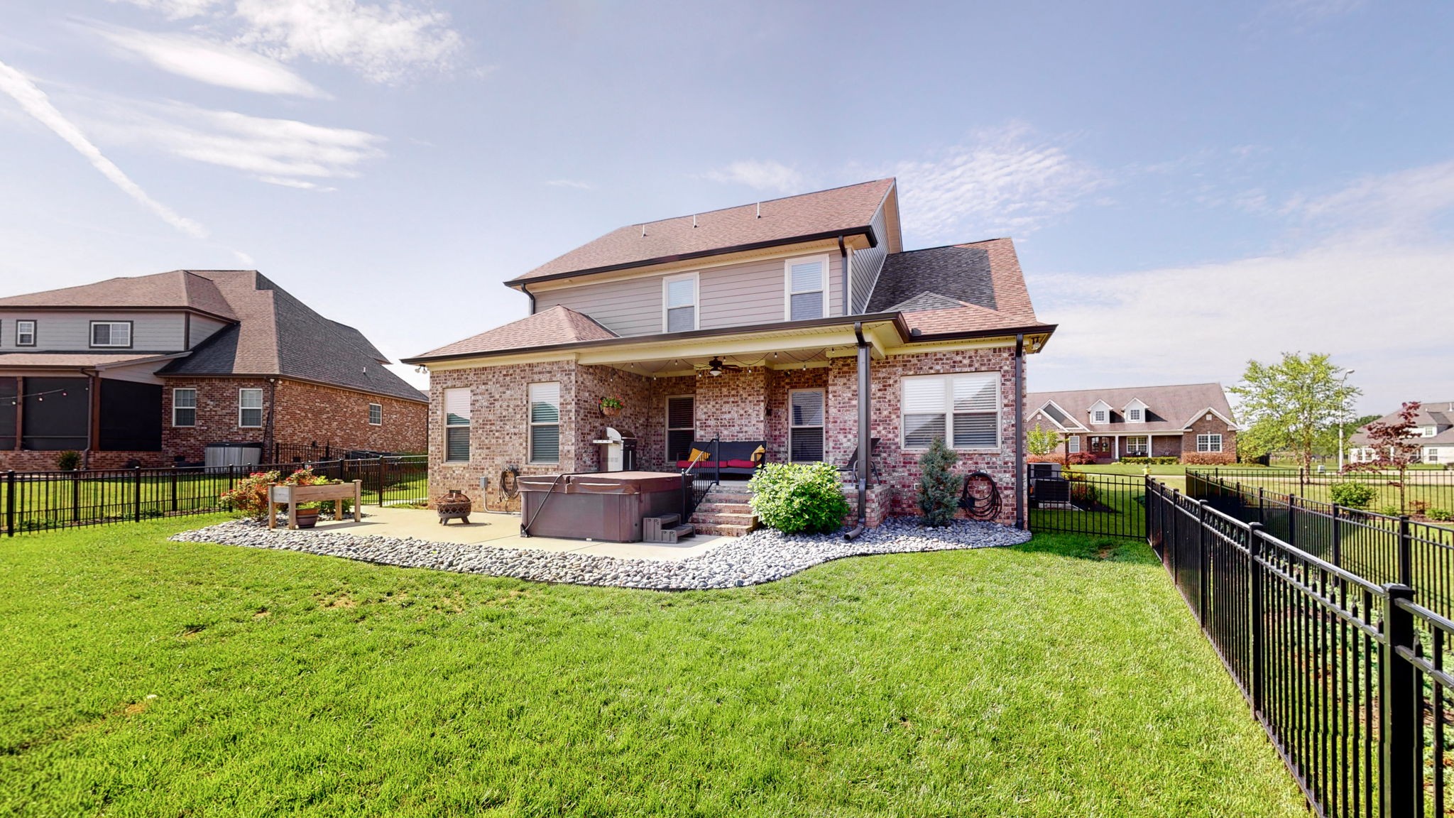 4017 Merryman Lane Murfreesboro, TN 37127 - Photo 48 of 62 a view of a house with a yard and furniture