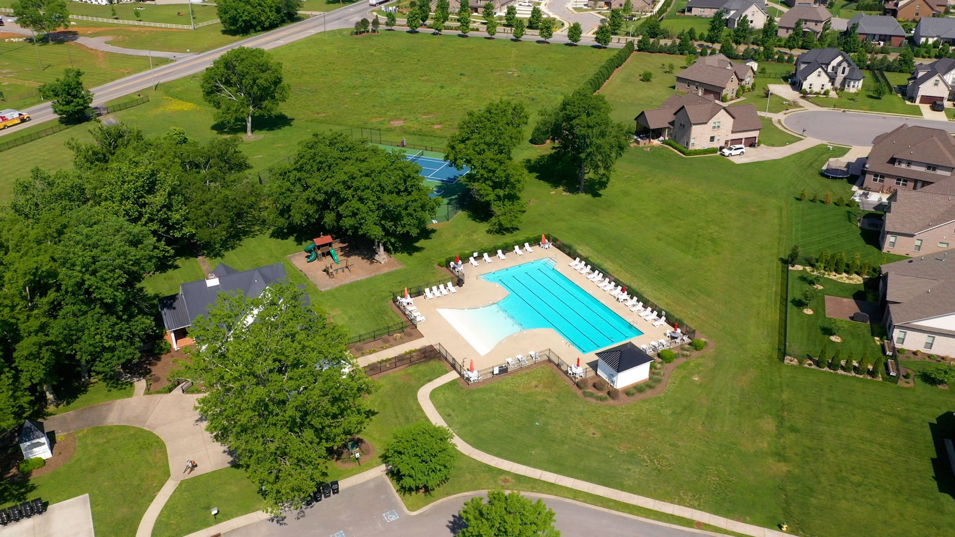 4017 Merryman Lane Murfreesboro, TN 37127 - Photo 55 of 62 an aerial view of a house