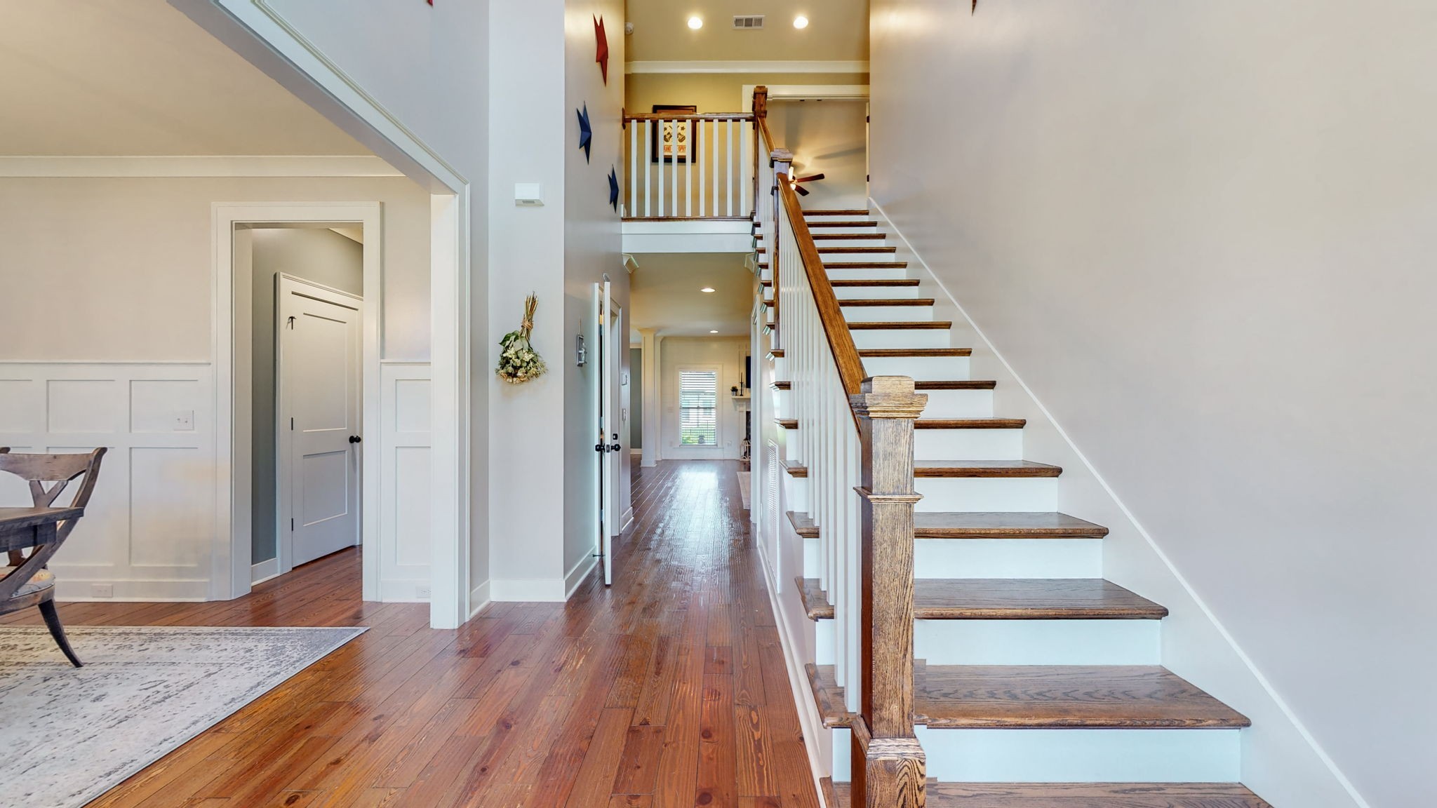 4017 Merryman Lane Murfreesboro, TN 37127 - Photo 8 of 62 a view of a hallway with wooden floor and entryway
