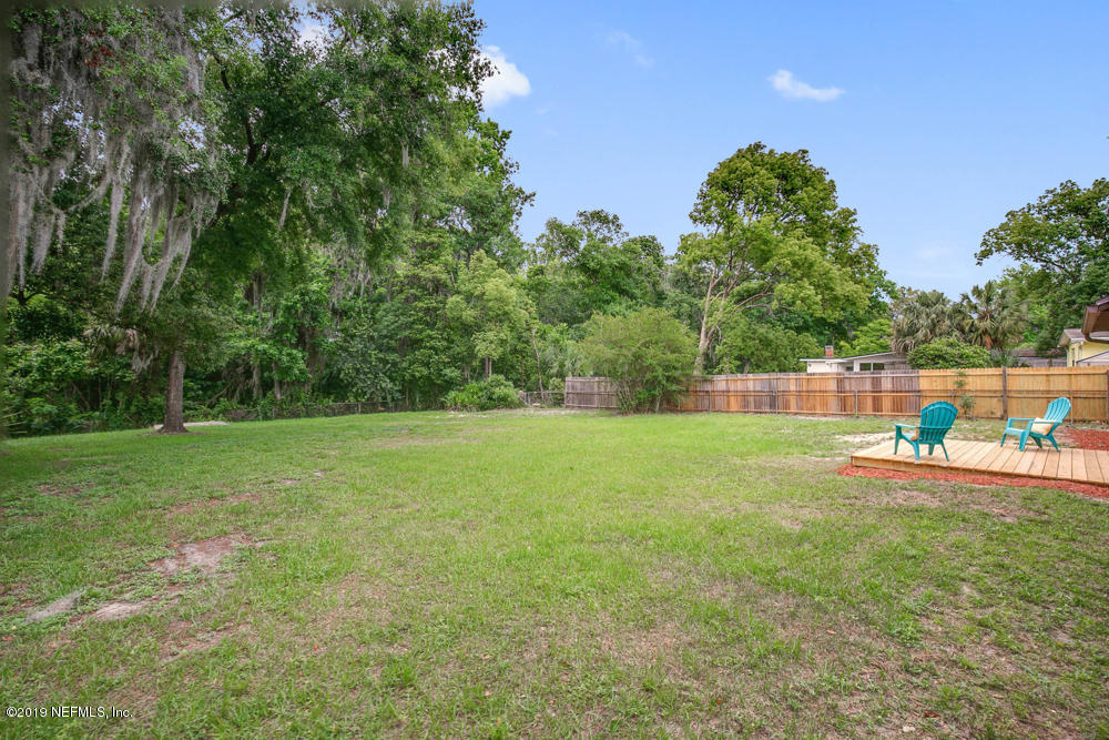 1175 Nightingale Road Jacksonville, FL 32216 - Photo 29 of 35 a view of backyard with green space