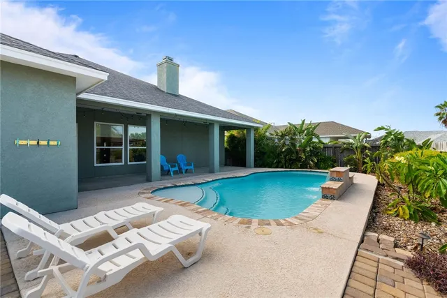 a view of a house with pool