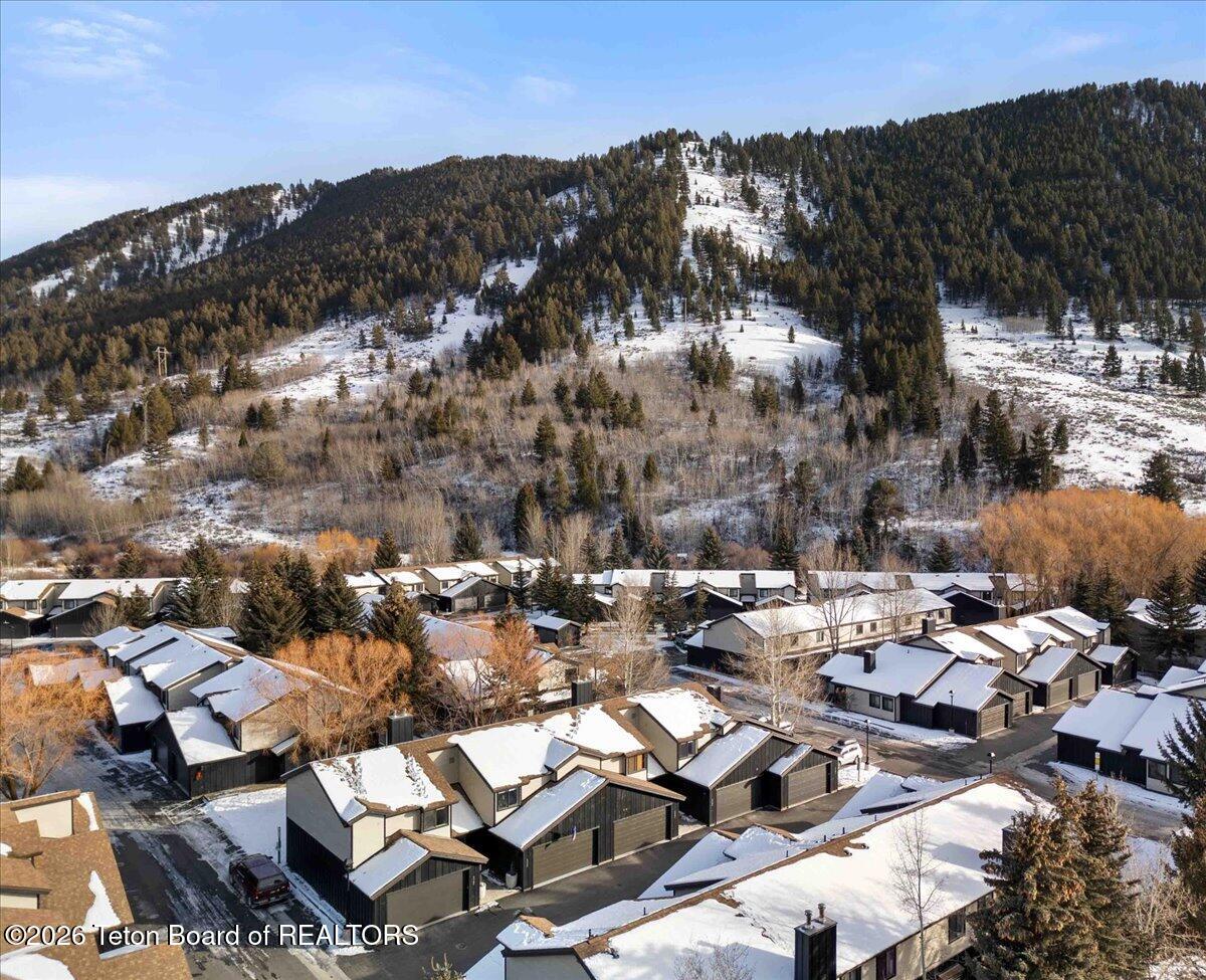 804 Powderhorn Lane, Unit C Jackson, WY 83001 - Photo 20 of 20 Aerial View