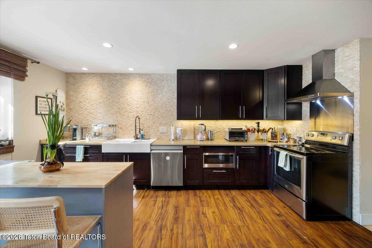 804 Powderhorn Lane, Unit C Jackson, WY 83001 - Photo 2 of 20 Remodeled Kitchen