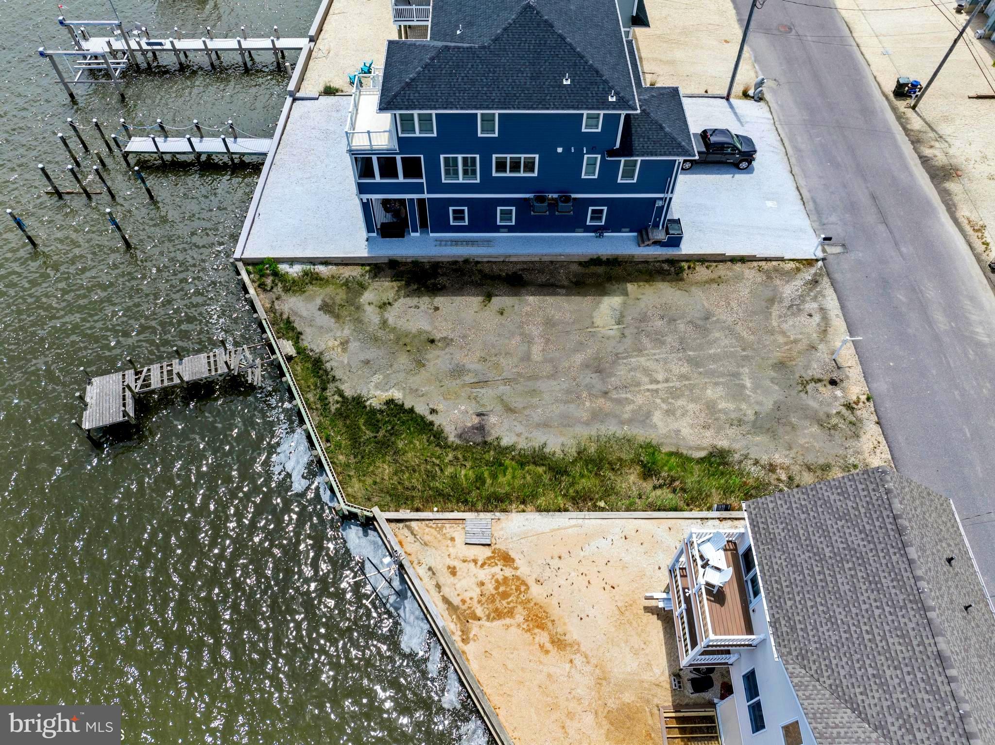 58 Parker Road Tuckerton, NJ 08087 - Photo 2 of 15 Aerial of land and dock