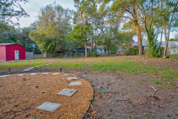 a view of a out door space area