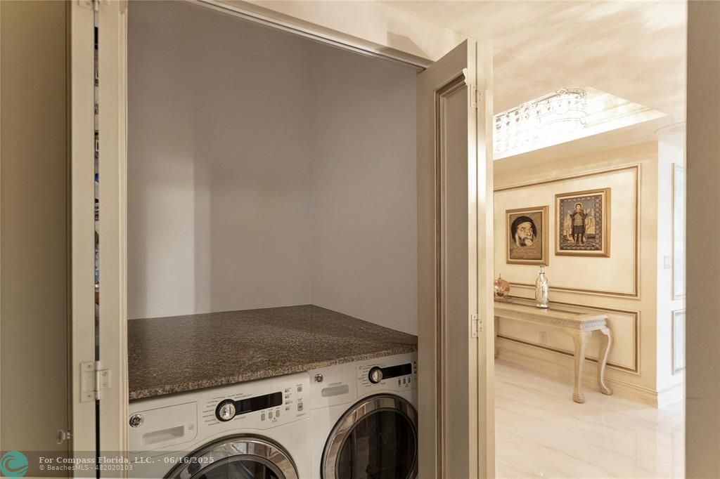 2917 South Ocean Boulevard, Unit 501 Highland Beach, FL 33487 - Photo 31 of 53 Full Size Washer/Dryer